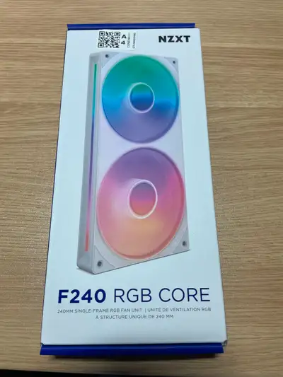 NZXT F240 RGB CORE double case fan. Bought new from Canada Computers in March. Used for about 2 mont...