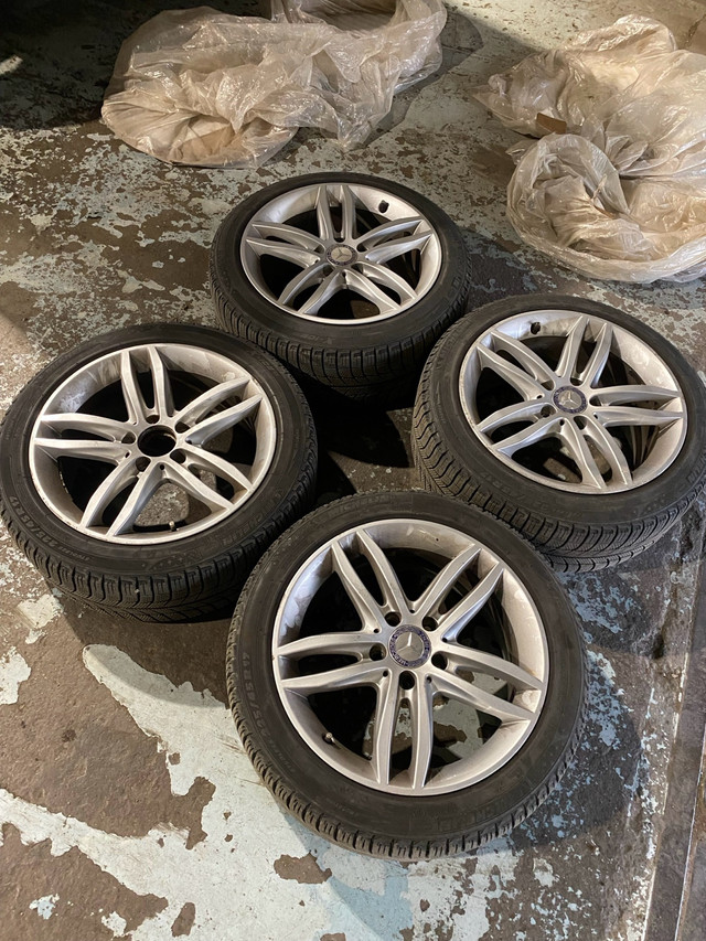 Mercedes Benz C-Class Winter Rims/ Winter tires 225/45R 17 in Tires & Rims in City of Toronto