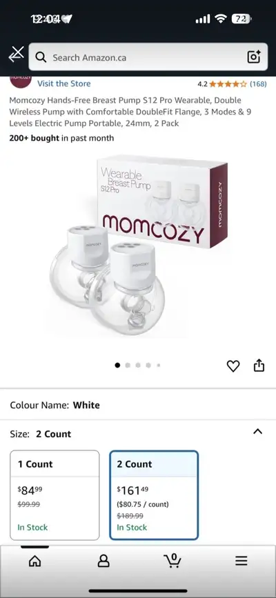 Momcozy S12 Pro Breast Pump, View more
