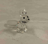 Swarovski Crystal Figurine “Mini Sitting Fox” #7677045 (50A)