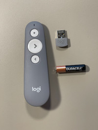 Logitech R500s laser presentation remote (clicker/laser pointer)