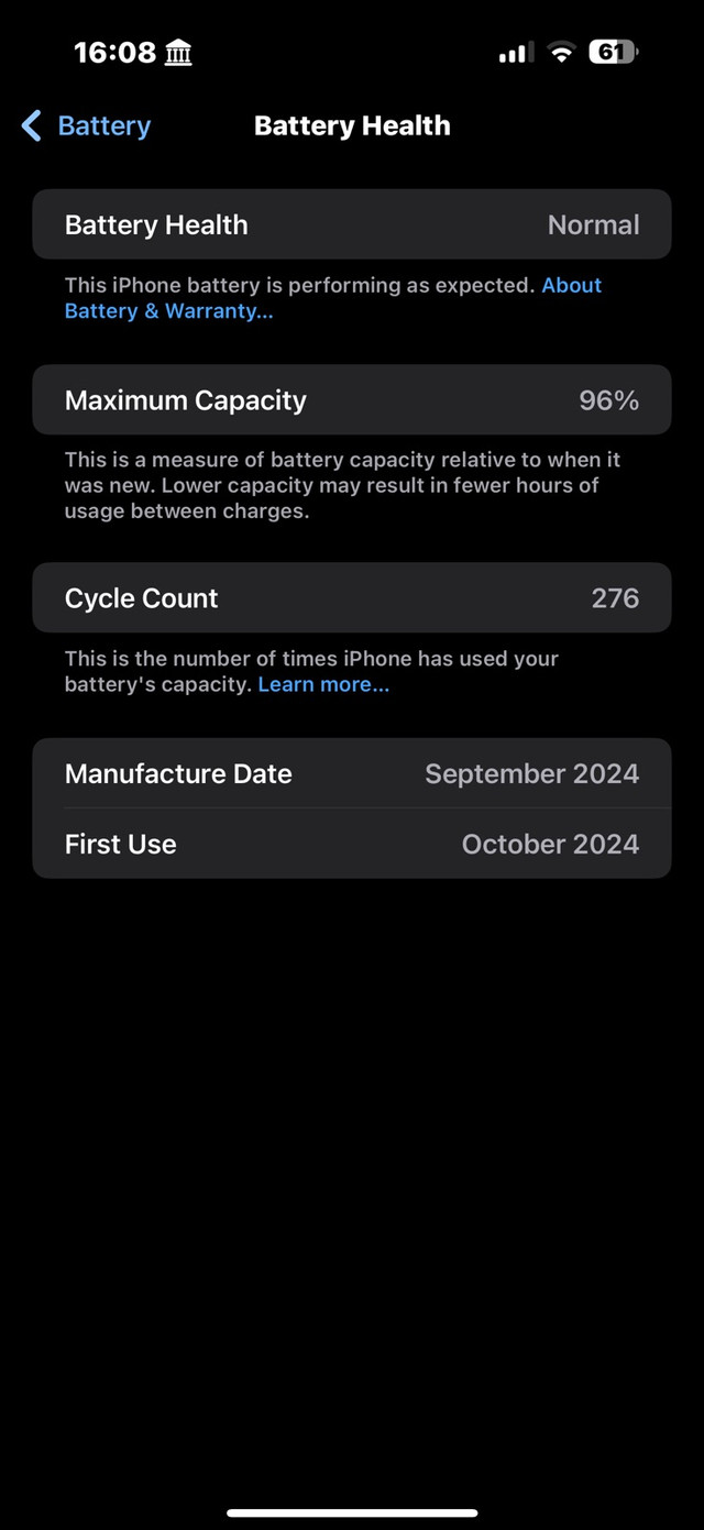 iPhone 16 Pro Max – 256GB, White – Excellent Condition! in Cell Phones in City of Toronto - Image 2