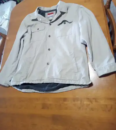 Men's cream colour fall jacket, View more
