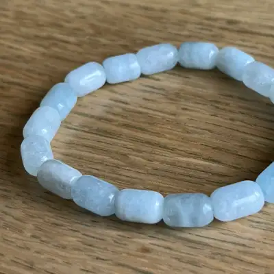 Aquamarine bracelet - Serenity, View more