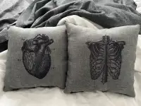 Anatomy Throw Pillows!