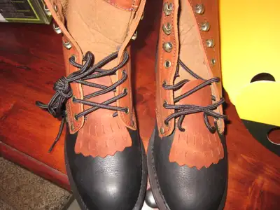 Brand New Ad Tec Women's 8" Packer Black/ Brown SIZE 9.5, View more