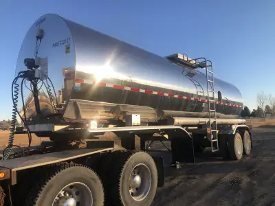 2021 BRENNER 24,800 litre one compartment tandem axle trailers. Two available. Trailers are non code...
