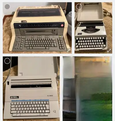 Typewriters,  USB, SD cards,  Video MP3, View more