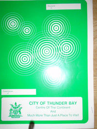 Thunder Bay Folder with Copies of Walter Assef $20.