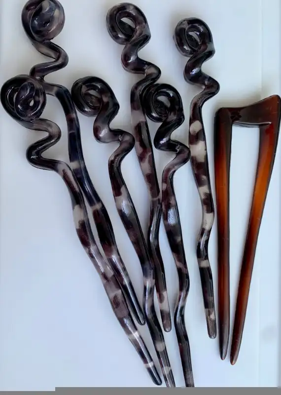 Set of 6 long 17cm hair pins + 1 gift pin in Jewellery & Watches in City of Toronto - Image 3