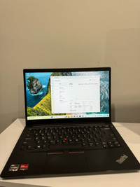 Lenovo ThinkPad E14 AMD Ryzen5 Radeon 8GB 256SSD Win11 Pro $525