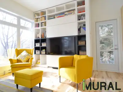 Lit mural | Lit escamotable | Murphy Bed | SUR MESURE | IMURAL, View more