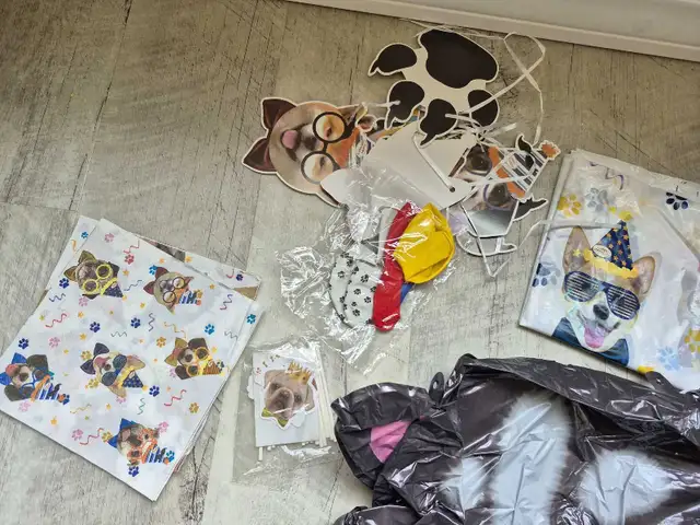 Puppy theme birthday decorations in Other in Winnipeg - Image 2