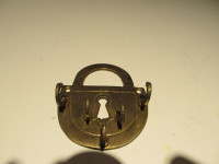 Antique brass key holder.