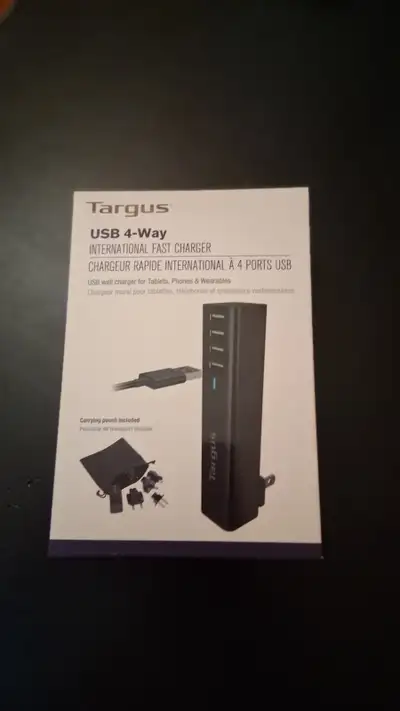 International Targus USB 4-Way Charger, View more