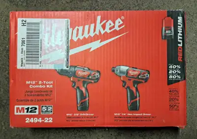 Milwaukee M12 2-Tool Combo Kit, View more