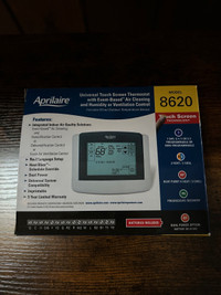 Touch screen programable thermostat. New 