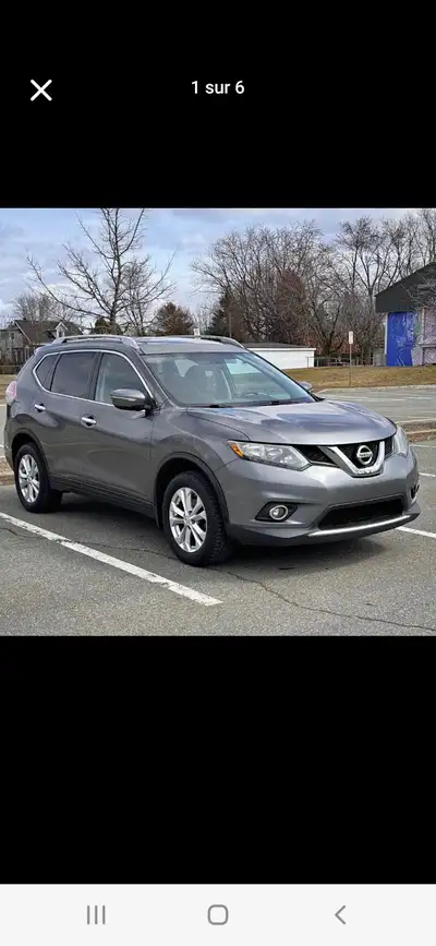 Superbe nissan rogue 2016 sv toujours bien entretenue tout est en parfaite etat les plaquettes de fr...