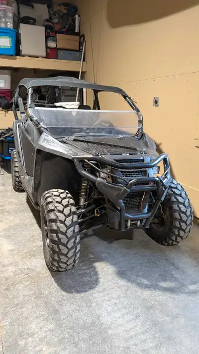 2014 wildcat trail 700, 2nd owner only put 1000km on the bike runs great, reason for sell don't use...