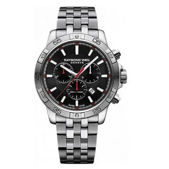 Raymond Weil Mens  Chronograph Tango Watch- New! in Jewellery & Watches in Saskatoon - Image 2
