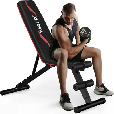 New Weight Bench Press, Adjustable Workout Benches for Home, View more