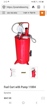 25 gallon fuel caddy with pump