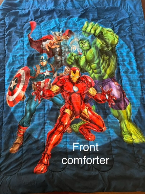 Avengers Comforter and Sheet set- Double/Full size in Bedding in Markham / York Region