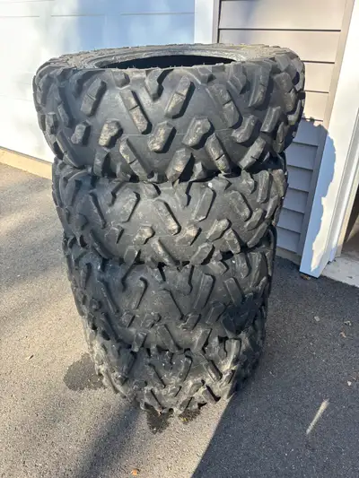 Set of Maxxis Bighorn 2.0 tires. Came off a Teryx. (2) 27x9x14 (2) 27x11x14 $275 obo