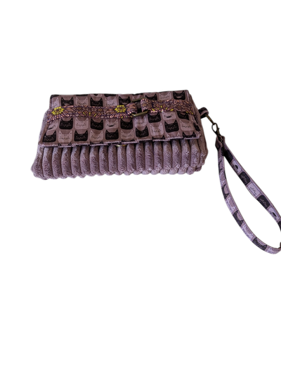 Cat Love Kiss Clutch Wristlet, View more