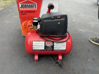 Job Mate:  Portable Air Compressor 3 -Gallon (Oil Free)