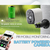Camera Securite IP WIFI avec Batterie Rechargeable Waterproof