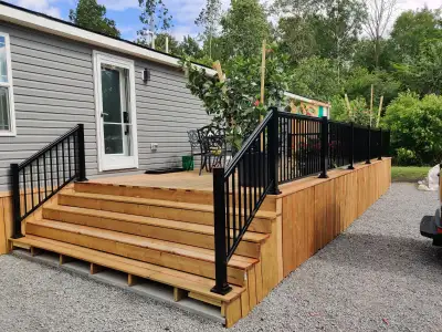 Aluminum Deck Railings – Modern, Durable & Maintenance-Free, View more