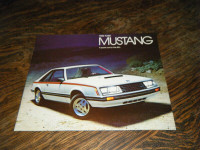 1980 Ford Mustang Sales Brochure