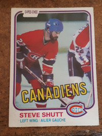 1981-82 O-Pee-Chee Hockey Steve Shutt Card #180