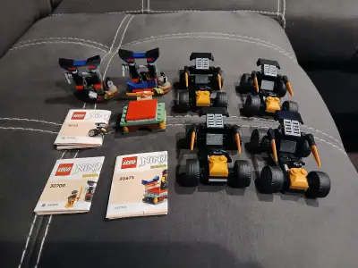 Lego Ninjago mini-builds lot wants Lego Marvel or DC minifigs, View more