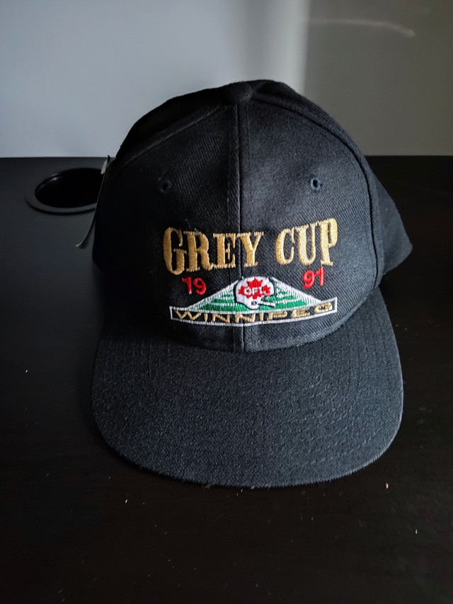 Vintage Grey Cup Hat (1991) in Arts & Collectibles in Red Deer