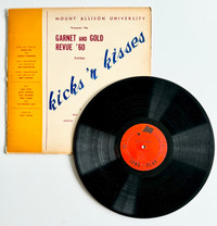 Vintage Vinyl Album of Garnet and Gold Revue ‘60  - Mt Allison