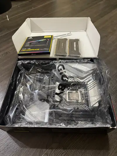 PC Parts (MotherBoard, CPU & Ram), View more