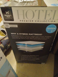 (new in box )member,s mark premier  collection hybrid mattress