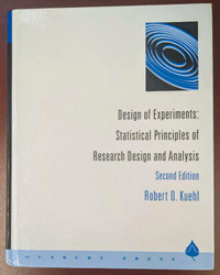Design of experiments-Statistical principles of research design