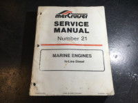 Mercruiser Inline 5 & 6 Cyl IDI Diesel Manual 3.0L, 3.6L, 4.2L