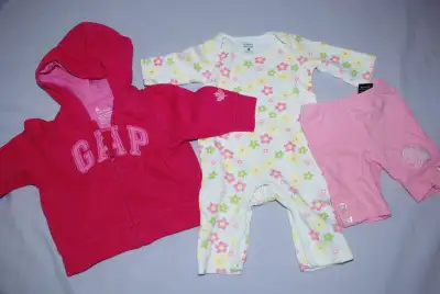 baby girl CLOTH size 3-6 - BABY GAP, TOMMY HILFIGER, KEVIN KLEIN, View more