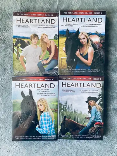 HEARTLAND TV series seasons 1-4 (DVD - New, factory sealed), View more