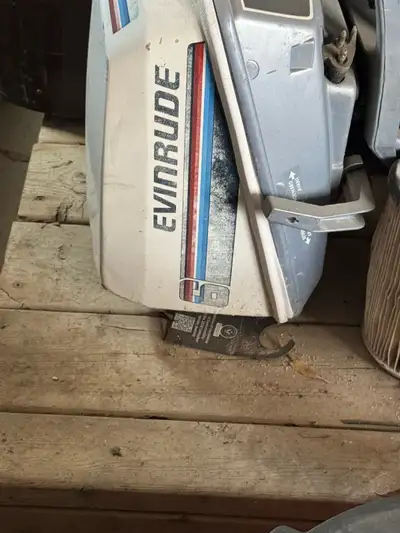 14 foot aluminum boat with a 6hp motor