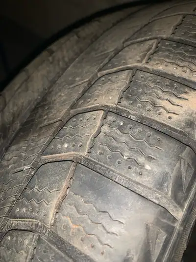 Four tires. Four Rims. Will take best offer. GOOD for 1-2 seasons, so selling cheap, the rims may lo...