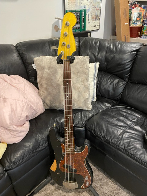 Bill Nash PB63 Fender Style Bass (2010) w/ Hard Case, used for sale  