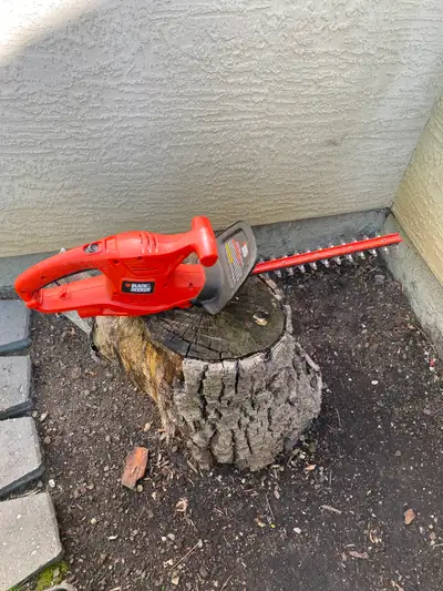 Hedge trimmer works great.