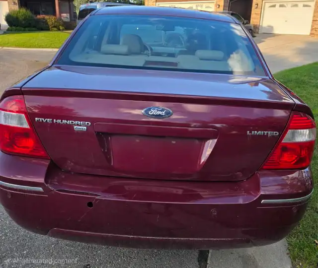 2006 AWD Ford Five Hundred 565626381240248325