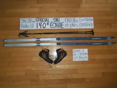 Ensembles kit de ski de fond écaille, View more