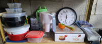Various Kitchen & Household Items, Delivery Available